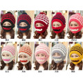 Customfashion Máscara Beard Handmade tricô Knitted Hat